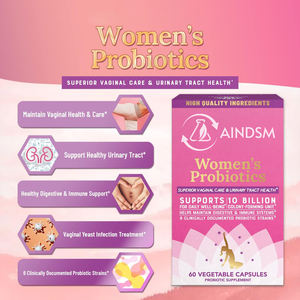 Cápsulas de Probióticos Orgánicos para la Salud Vaginal OEM, Cápsulas de Apoyo Inmunológico y Digestivo Saludable, Mezcla de Probióticos, Cápsulas de Probióticos Vaginales - Product Image 5