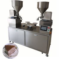 Nouvelle machine entièrement automatique pour la décoration de gâteaux d'anniversaire, la distribution de confettis, la glaçage et l'épandage de glaçage, avec écran tactile et haute efficacité