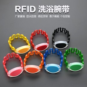 สายรัดข้อมือ RFID แบบ Card Cube ความจุ 1024 ช่อง ระยะตรวจจับ 2-5 ซม. สำหรับศูนย์อาบน้ำ ซาวน่า โรงยิม สระว่ายน้ำ ตู้ล็อกเกอร์ - Product Image 2