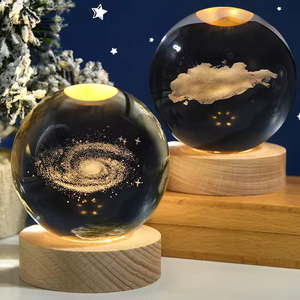 <b>3D</b> <b>Crystal</b> <b>Ball</b> <b>Crystal</b> Planet Laser Engraved <b>Solar</b> <b>System</b> Globe Astronomy Gift Birthday Gift Glass Sphere Home Decoration - Product Image 6