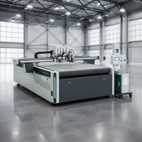 Traceur de découpe numérique CNC à plat entièrement automatique pour inserts d'emballage en EVA XPE et mousse PU avec couteau vibrant