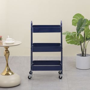 2025 हॉट सेलिंग टिकाऊ रसोई ट्रॉली कार्ट व्यावहारिक रोलिंग भंडारण रैक मजबूत और बहुमुखी रसोई भंडारण धारक - Product Image 2