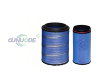 Filtre à air moteur haute filtration écologique 2841/3250 WG9725190102 WG9725190103 pour Sinotruk HOWO Shacman Jiefang
