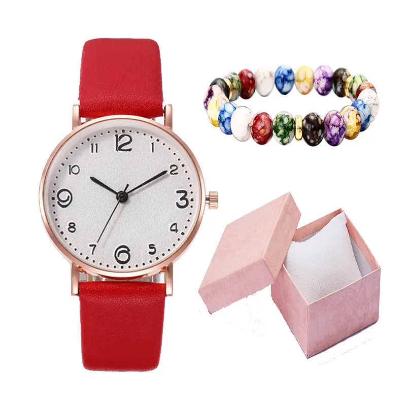 Best Selling Minimalist Watch new design fashion girls watch Quartz watch For Ladies leather strap bracelet gift