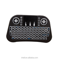Clavier sans fil 2,4 G BT I10 avec souris Air, rétroéclairage 7 couleurs, interface USB, clavier et souris avec pavé tactile, nouveau produit