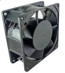 OEM HSC 92x92x38mm 110V 220V 240V AC eksenel soğutma fanı metal çerçeve yüksek CFM sunucu için