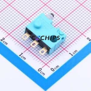 ASQ10410 Limit Switch Switch Single Pole Double Throw Round Plunger 30V Solder Tab - Product Image 1