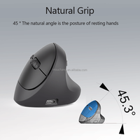 Mouse Komputer Gaming Vertikal 68g Ultra Ringan Ergonomis 2.4ghz 6d High Dpi 800-8000 300mah Dual Mode Kabel & Nirkabel