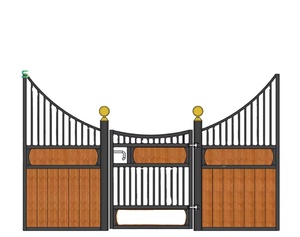 13x13ftヨーロッパスタイルカスタマイズ高密度竹製ポータブル馬小屋一時的な馬小屋 - Product Image 1