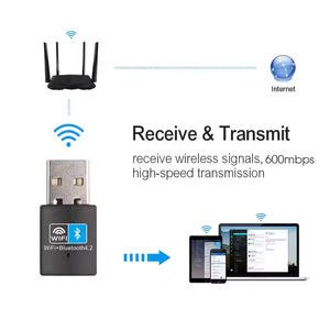 150Mbps Wifi BT adapter không dây, không dây Wifi Adapter 150m + BT WLAN USB Wifi Adapter nhận mạng thẻ Transmitter - Product Image 6