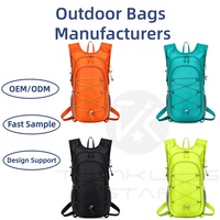 Ransel Bersepeda Ringan Kota, Multi Penyimpanan, Kapasitas Besar, Saku Depan, Saku Jaring Samping, Perjalanan Sepeda, Pria Wanita