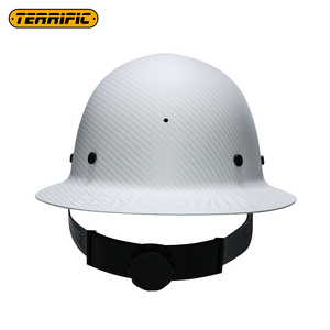 2025新デザイン保護用ハードハット構造安全ヘルメットファイバーグラスフルブリム業界カスタマイズロゴ - Product Image 4