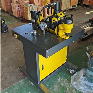 เครื่องจักรแปรรูปบัสบาร์ทองแดง อลูมิเนียม เหล็ก VHB-150 3 in 1 สำหรับดัด ตัด และเจาะ - Product Image 2