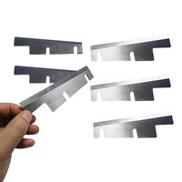 Taille personnalisée pour l'industrie Lame de coupe pour ailes de cuisses de poulet et de canard Couteaux de transformation de volaille pour ligne d'abattage à la machine Marel