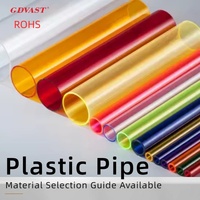 Tuyaux rigides en plastique en gros, directement de l'usine, tous matériaux (ABS, PP, PVC, PE, PA, PC), conduites de câbles
