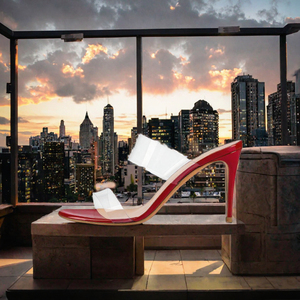 Women's Clear <b>PVC</b> Heeled Sandals Open Toe Stiletto Mule Summer Party <b>Dress</b> Shoes - Product Image 3