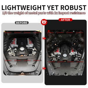 ฝาครอบท้ายเครื่องยนต์คาร์บอนไฟเบอร์แห้งแบบ OEM ราคาถูกที่สุด สำหรับ Ferrari SF90 - Product Image 2
