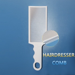 Nouveau Design Barber Haircuts Fading Peigne Coiffeur Styling Flat Top Peigne Barber Tondeuse À <span class=keywords><strong>Cheveux</strong></span> Fade Peigne - Product Image 1