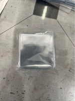 Sac de rangement de pièces de monnaie d'insigne d'emballage en PVC transparent sac de collecte de pièces commémoratives sac en cristal de PVC en plastique