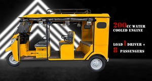 2025可定制200CC电动三轮车工业级7座Tuk Tuk出租车最新库存OEM/DIY/ODM摩托车三轮车 - Product Image 2