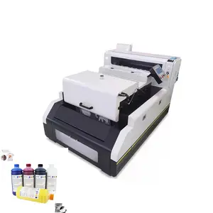 60Cm Dtf Printer A2 All-In-One Dtf Multifunctionele Laser Printer Alles In Een Xp600 4720 I3200 Dtf Printer Met Poeder Shaker