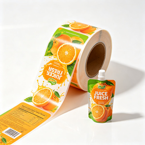 Rouleau de film de plastification thermique transparent, film d'emballage imprimé sur mesure pour les étiquettes de boîtes de boissons - Product Image 6