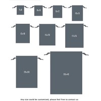 Sacs en toile de coton réutilisables, épais, de haute qualité, durables, avec motif personnalisé, portables, avec cordon de serrage et poignées robustes