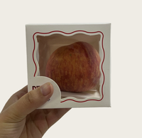 Boîtes en carton blanc personnalisées pour bonbons et desserts avec trou sur le dessus, boîtes cadeaux pour gâteaux au chocolat et desserts avec fenêtre