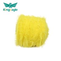 King eagle Soft Hand Feeling Gefärbt Fancy Nerz Feder garn für Pullover