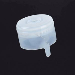 FUXI <b>5ml</b> Blue PE Material Easy Open Non-Spill Anti-Splash Ribbed Closure <b>Bottle</b> Cap with Custom Logo for Cups - Product Image 6