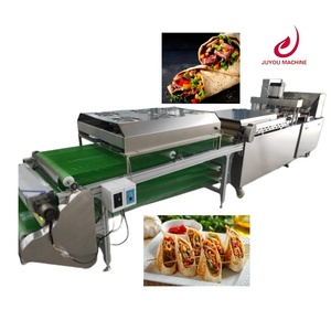Juyou tự động bột Tortilla máy sản xuất Báo Chí Mexico mỏng Pancake làm máy ép - Product Image 6