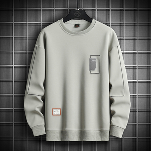 Autumn Winter <b>Plus</b> <b>Size</b> Solid Design Men's Regular Fit Comfortable Breathable ODM Casual <b>Sweater</b> Windproof New - Product Image 3