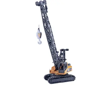 1/50 di simulazione escavatore bulldozer gru in lega di ingegneria del veicolo modello ornamento per bambini giocattolo auto all'ingrosso