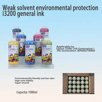 Tête d'impression éco-responsable à faible odeur I3200DX5DX7XP600Tx800 pour imprimante photo, impression numérique éco-solvant, couleurs vives, MSDS 1000ML/Bouteille