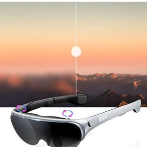 แว่นตาเล่นเกม AR/<span class=keywords><strong>VR</strong></span> แบบพับได้ พกพาสะดวก คุณภาพสูง รุ่นใหม่ปี 2022 ความละเอียด HD 1920*1080  4K OLED แว่นตาอัจฉริยะ AR - Product Image 5