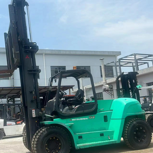 Heavy Machine Mitsubishi FD150 Used Forklift Secondhand Forklift Good Condition in Stock Hot Sell Low Price Low <b>Hours</b> in SHANGHA - Product Image 1