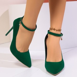 Tacchi Alti Sexy da <span class=keywords><strong>Donna</strong></span>, Plateau Elegante con Cinturini Incrociati, <span class=keywords><strong>Scarpe</strong></span> Estive con <span class=keywords><strong>Tacco</strong></span> <span class=keywords><strong>Medio</strong></span>, Taglie Grandi, Tacones Mujer - Product Image 2