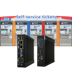 Dual Nic Quad Core In-Tel Celeron N3150 Unterstützung 4K Triple Display <span class=keywords><strong>2</strong></span> * HD-MI 1 * VGA Win10 Linux lüfter loser industrieller Mini-PC - Product Image 1