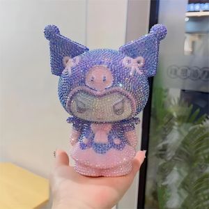 <span class=keywords><strong>1</strong></span> ensemble de tirelire en forme de dessin animé avec diamants incrustés, tirelire en plastique mignonne en forme de <span class=keywords><strong>chat</strong></span>, kit de bricolage pour casse-tête, cadeaux pour filles - Product Image 2