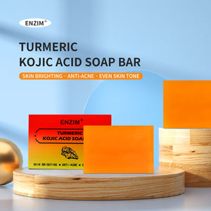 <span class=keywords><strong>Savon</strong></span> de Bain Acide Kojique Curcuma Pour le Visage et le Corps, Nettoyant Anti-Taches Foncées, Zones Intimes et Aisselles - Product Image 2