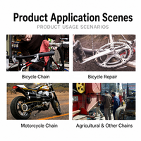 Outil de rupture de chaîne pour moto et vélo, séparateur de chaîne de distribution, outils de réparation automobile robustes