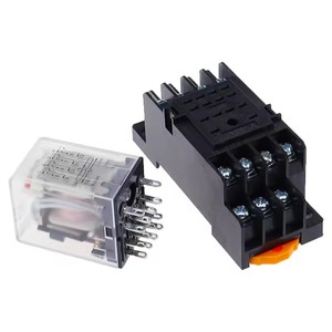 HH54P MY4NJ relé enchufable PYF14A DC/AC 12V 24V 36V 48V 110V 220V DC/AC 5A contacto plateado 14 pines 4PDT rele socket - Product Image 5