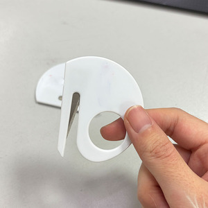 Ouvre-lettre <span class=keywords><strong>en</strong></span> métal de qualité supérieure avec fonction de découpe d'enveloppes et de film plastique - Product Image 3