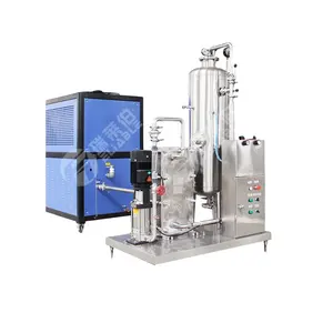 Machine de mélange de liquide pour boissons carbonées, mixeur, co2