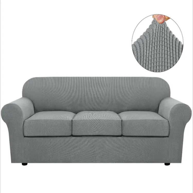 النمط الأوروبي غطاء أريكة 1 2 3 مقاعد L شكل لمط غطاء أريكة مخصصة