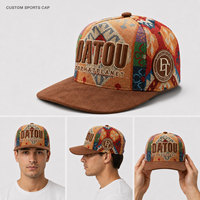 Casquettes de baseball sportives à visière incurvée, broderie 3D structurée à 6 panneaux, logo personnalisé, nouvelle arrivée, faible MOQ, vente en gros