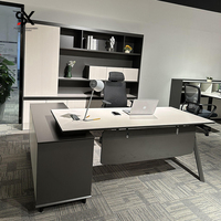 Poste de travail de bureau moderne rentable convertible extensible E1 bureau de travail en bois pour le personnel de bureau