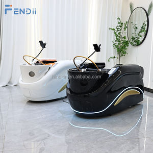 Lettino elettrico deporre Salon Head <span class=keywords><strong>Spa</strong></span> massaggio Shampoo letto con terapia della testa - Product Image 5