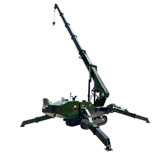 Nouvelle <span class=keywords><strong>grue</strong></span> araignée sur chenilles montée sur <span class=keywords><strong>camion</strong></span> de 3 tonnes 10 m 8 tonnes 20 m pour travaux de construction 2024 - Product Image 2