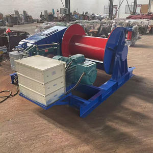 Treuil électrique à enroulement lent JM2-JM30, largement utilisé, treuil de levage à câble, treuil électrique à tambour unique pour tirage de câbles - Product Image 2